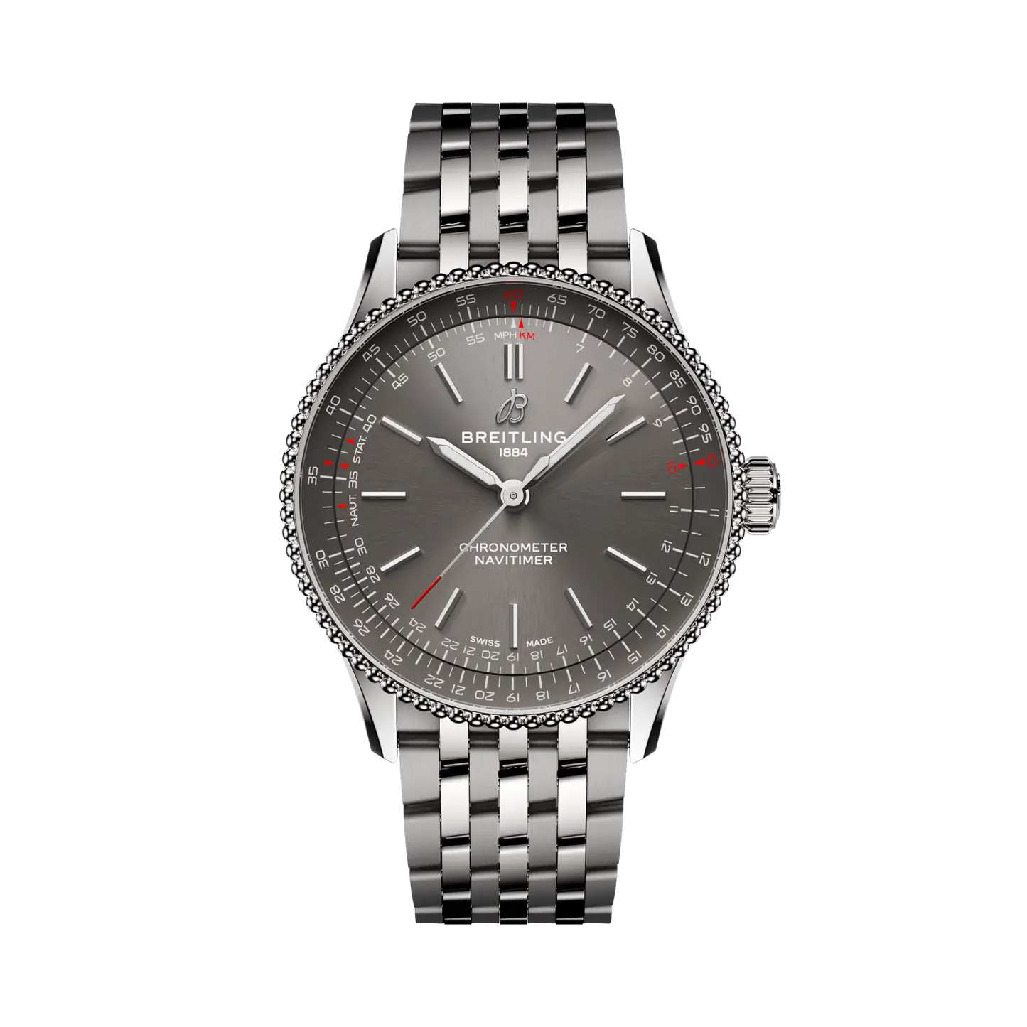 Breitling Navitimer Automatic 36 mm A17327381B1A1 – Vorderansicht bei Juwelier Krebber in Mönchengladbach-Rheydt