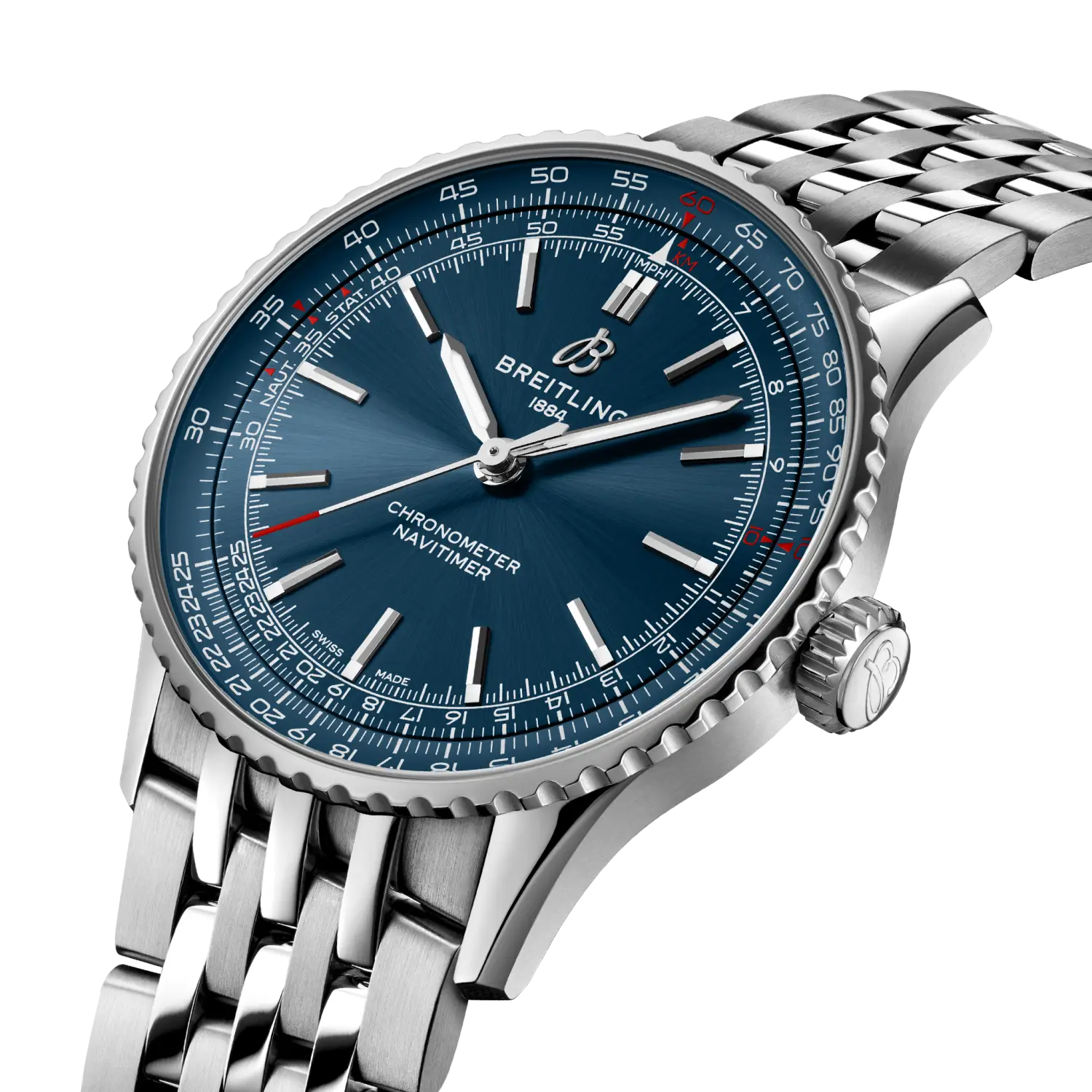 Breitling Navitimer Automatic 41 mm A17329161C1A1 – Perspektivansicht bei Juwelier Krebber in Mönchengladbach-Rheydt