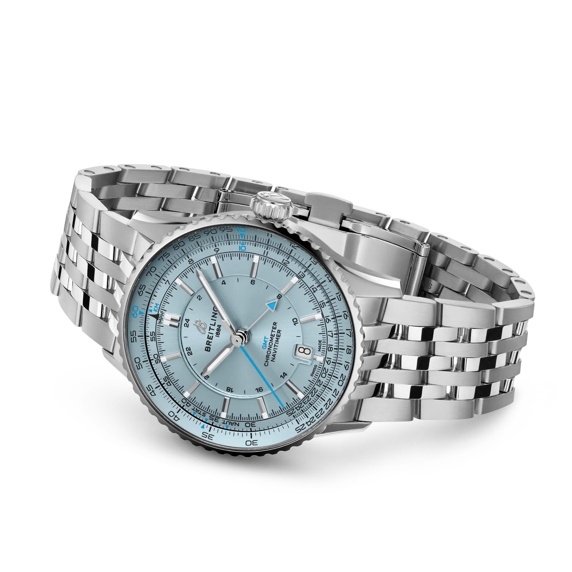 Breitling Navitimer Automatic GMT 41 Uhr Juwelier Krebber Mönchengladbach Rheydt