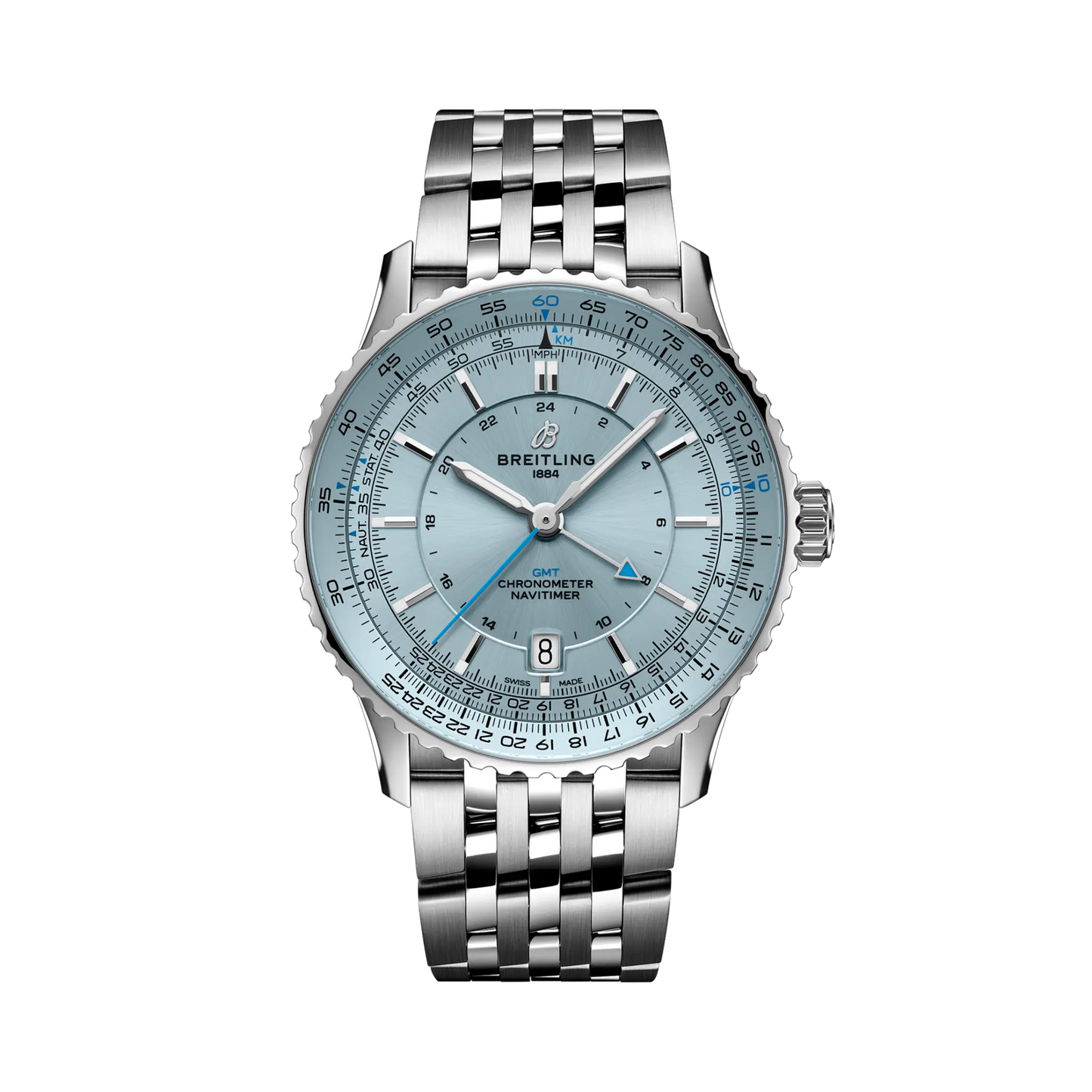 Breitling Navitimer Automatic GMT 41 Uhr Juwelier Krebber Mönchengladbach Rheydt