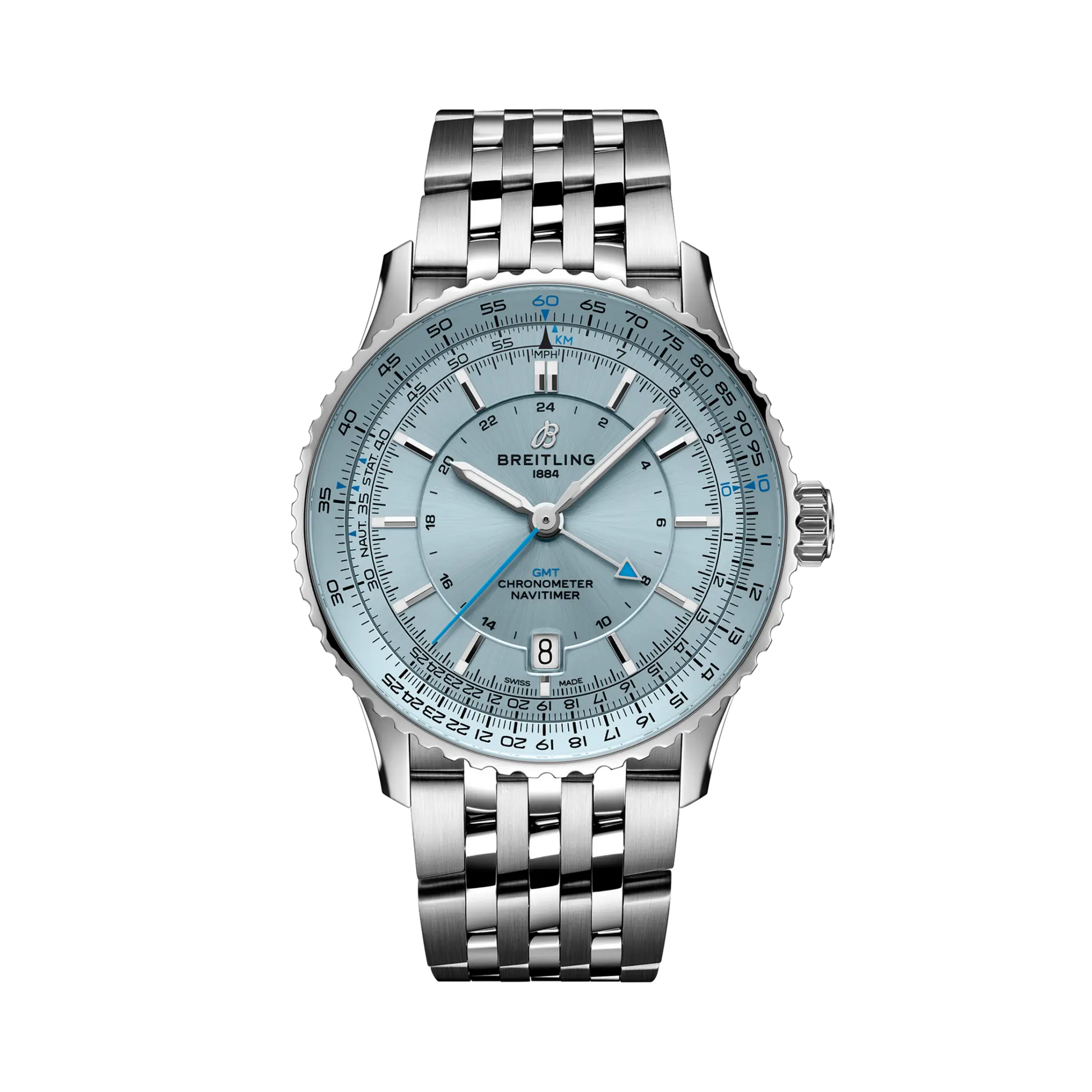 Breitling Navitimer Automatic GMT 41 Uhr Juwelier Krebber Mönchengladbach Rheydt