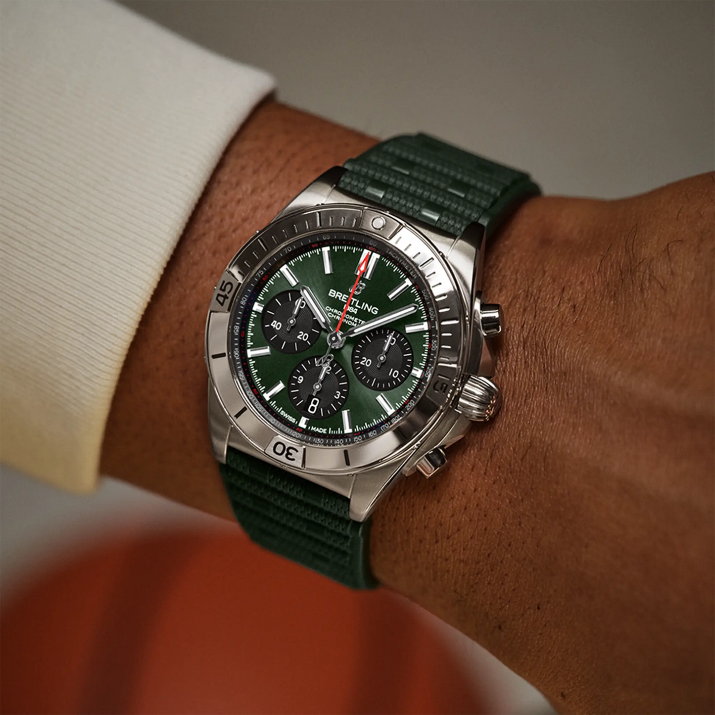 Breitling Chronomat B01 42 AB0134101L2S1 Uhr Juwelier Krebber Mönchengladbach Rheydt