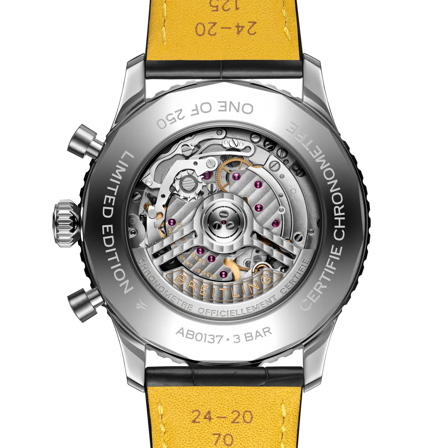 Breitling Navitimer B01 Chronograph 46 mm AB01376A1B1P1 – Rückansicht bei Juwelier Krebber in Mönchengladbach-Rheydt