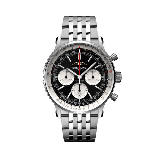 Breitling Navitimer B01 Chronograph 43 mm AB0138211B1A1 – Vorderansicht bei Juwelier Krebber in Mönchengladbach-Rheydt