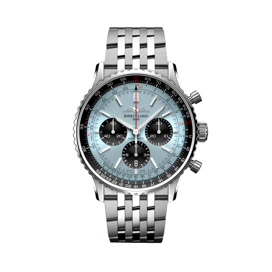 Breitling Navitimer B01 Chronograph 43 mm AB0138241C1A1 – Vorderansicht bei Juwelier Krebber in Mönchengladbach-Rheydt