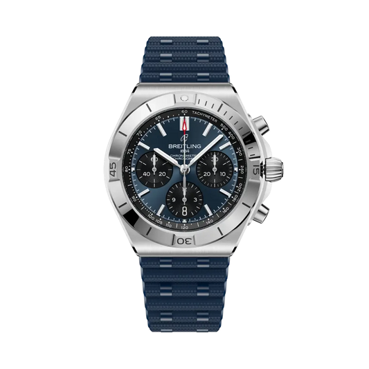 Breitling Chronomat B01 Chronograph 42 mm AB0158101C1S1 – Vorderansicht bei Juwelier Krebber in Mönchengladbach-Rheydt