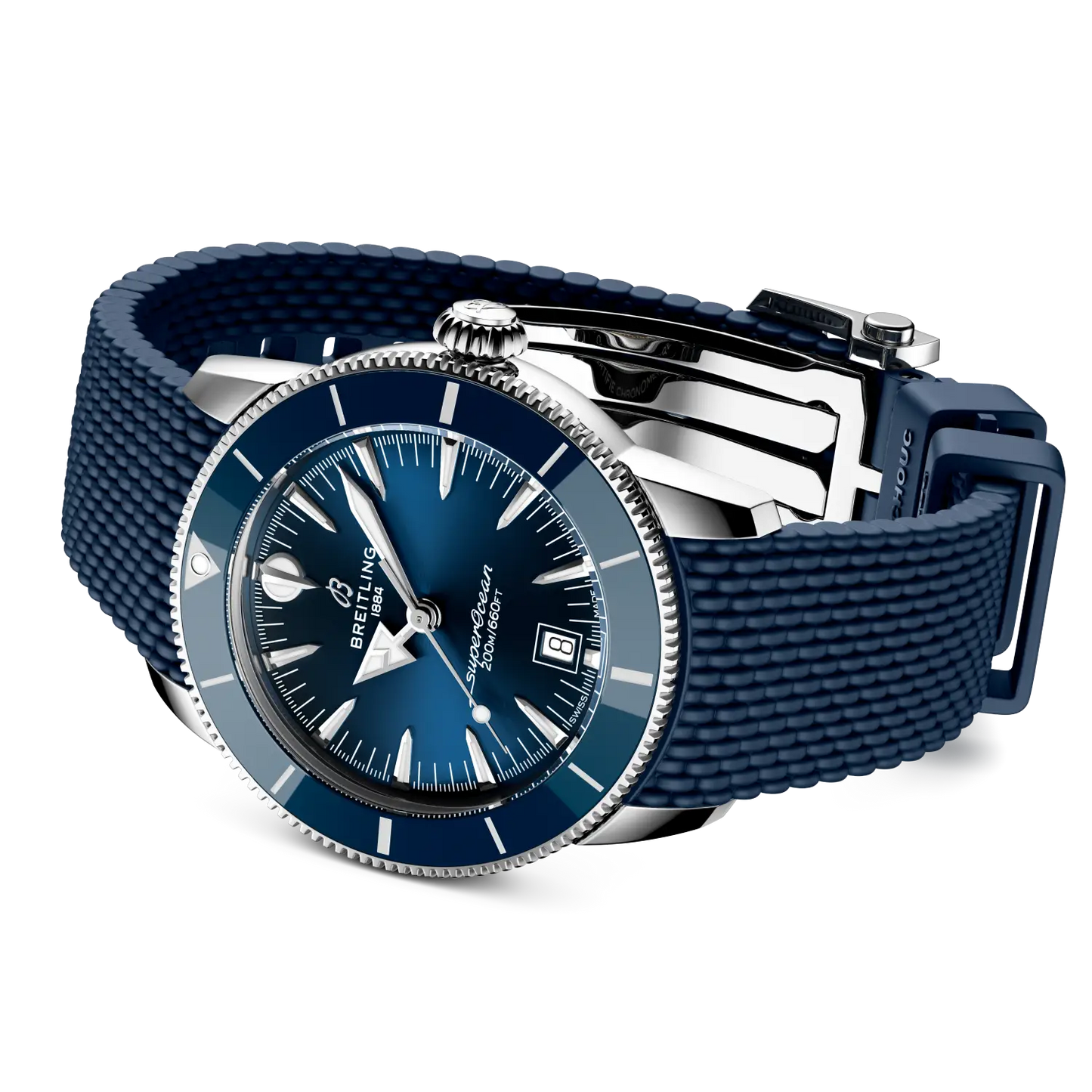 Breitling Superocean Heritage B31 Automatic 42 mm AB3111161C1S1 – Ansicht von Gehäuse und Armband bei Juwelier Krebber in Mönchengladbach-Rheydt