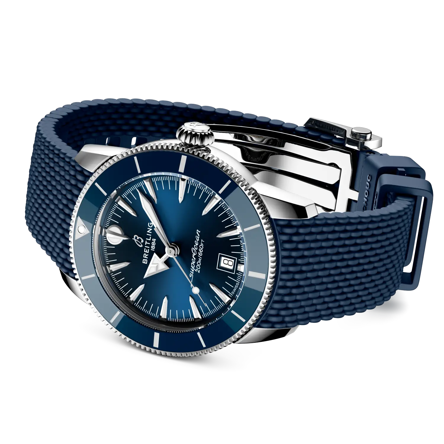 Breitling Superocean Heritage B31 Automatic 42 mm AB3111161C1S1 – Ansicht von Gehäuse und Armband bei Juwelier Krebber in Mönchengladbach-Rheydt