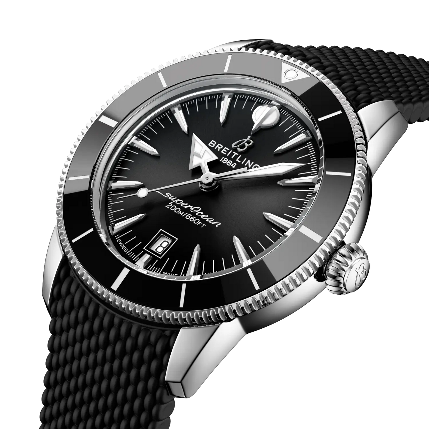Breitling Superocean Heritage B31 Automatic 44 mm AB3112241B1S1 – Perspektivansicht bei Juwelier Krebber in Mönchengladbach-Rheydt