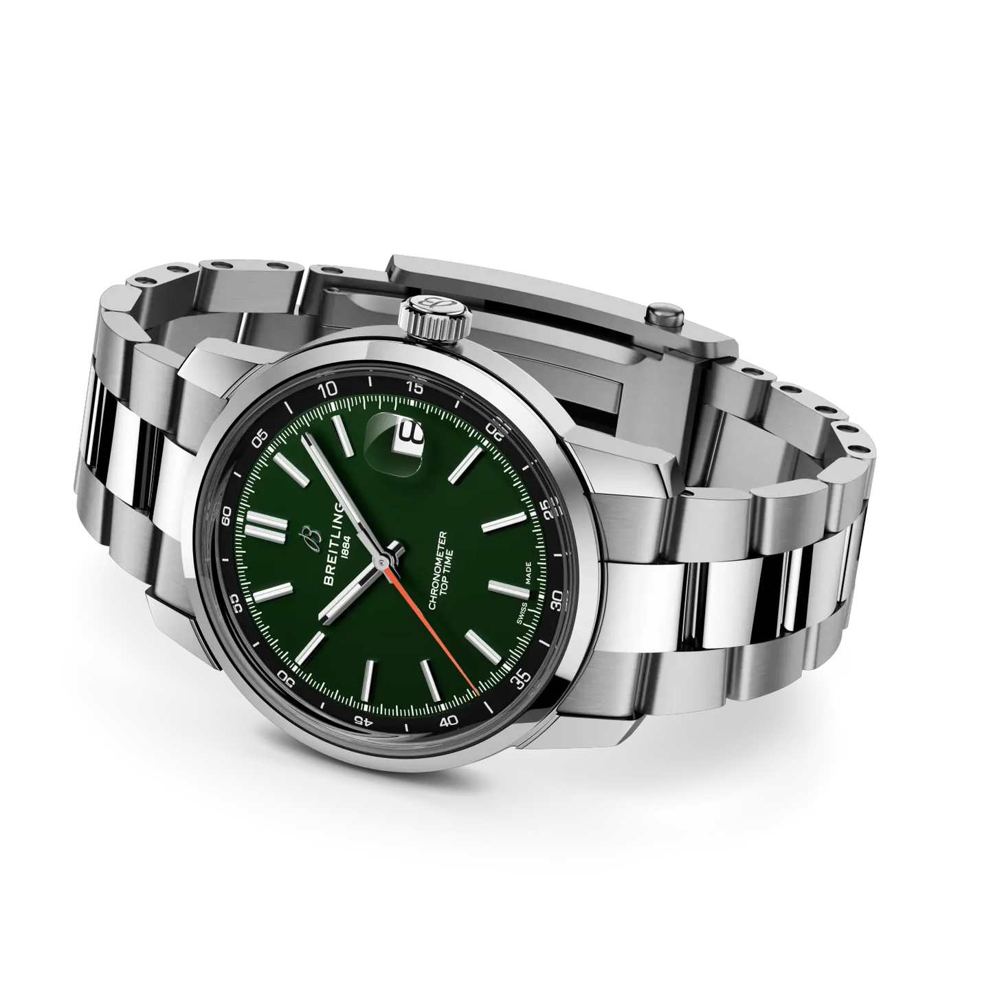 Top Time B31 38 mm AB3113171L1A1 – Ansicht von Gehäuse und Armband bei Juwelier Krebber in Mönchengladbach-Rheydt