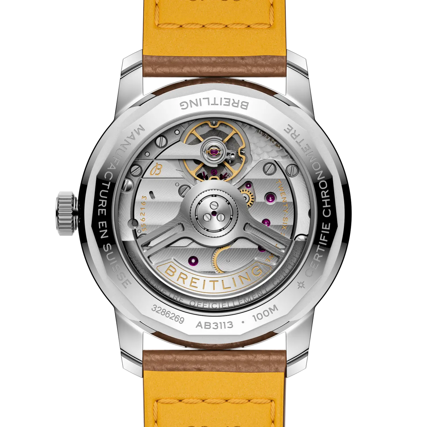Breitling Top Time B31 38 mm AB3113281A1X1 – Rückansicht bei Juwelier Krebber in Mönchengladbach-Rheydt