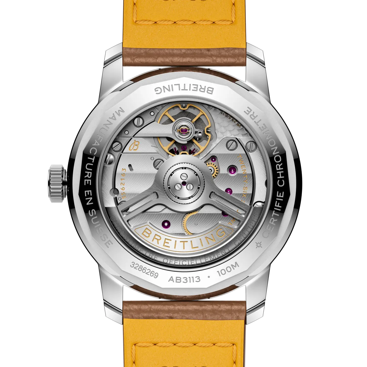 Breitling Top Time B31 38 mm AB3113281A1X1 – Rückansicht bei Juwelier Krebber in Mönchengladbach-Rheydt