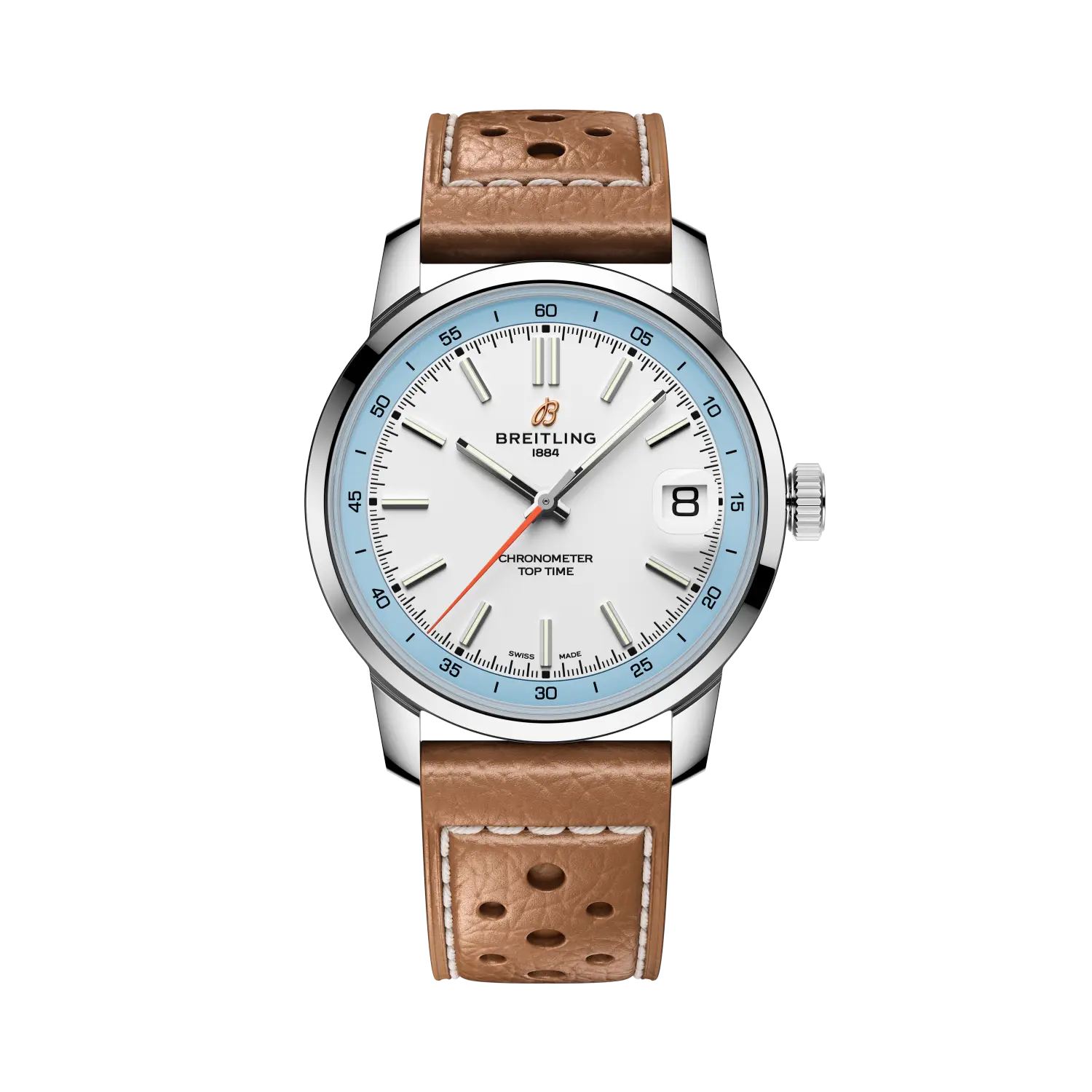 Breitling Top Time B31 38 mm AB3113281A1X1 – Vorderansicht bei Juwelier Krebber in Mönchengladbach-Rheydt