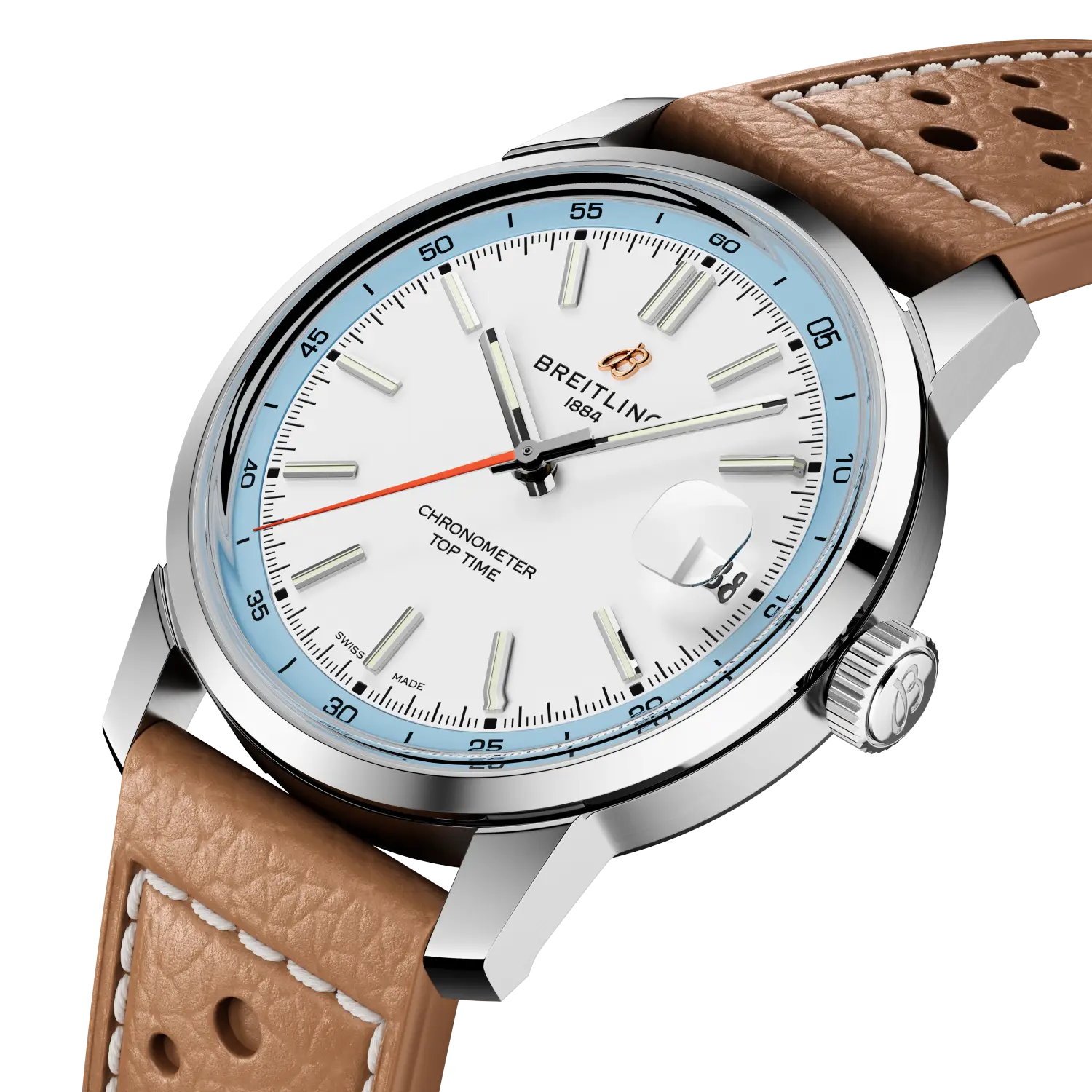 Breitling Top Time B31 38 mm AB3113281A1X1 – Perspektivansicht bei Juwelier Krebber in Mönchengladbach-Rheydt