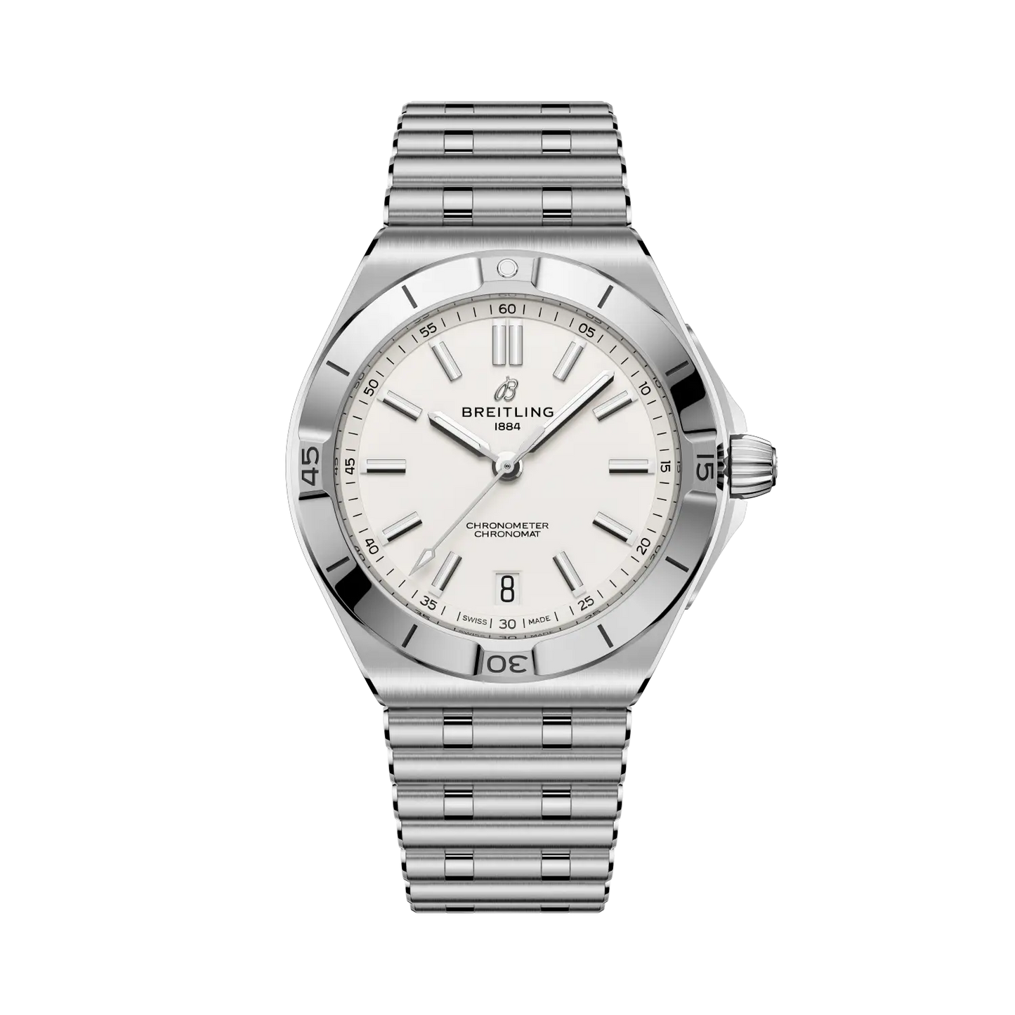 Breitling Chronomat B31 Automatic 40 mm AB3114101A1A1 – Vorderansicht bei Juwelier Krebber in Mönchengladbach-Rheydt