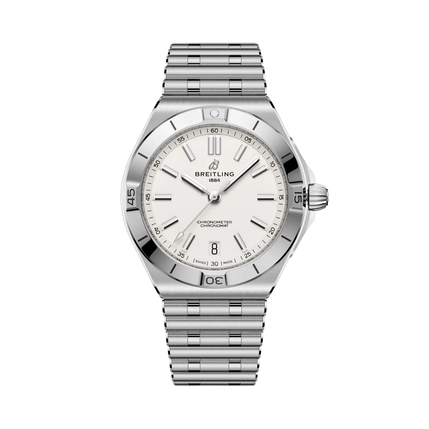 Breitling Chronomat B31 Automatic 40 mm AB3114101A1A1 – Vorderansicht bei Juwelier Krebber in Mönchengladbach-Rheydt