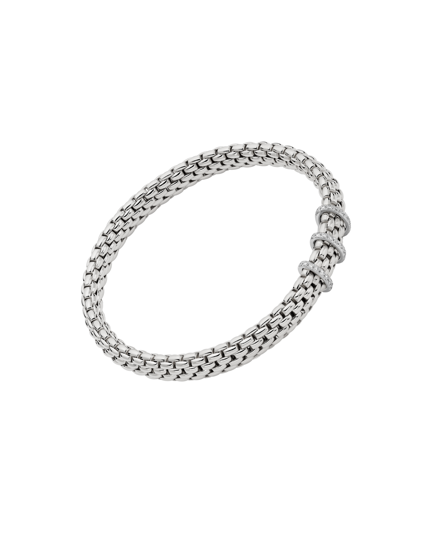FOPE Flex'it-armband mit diamant-pavé bei krebber in rheydt