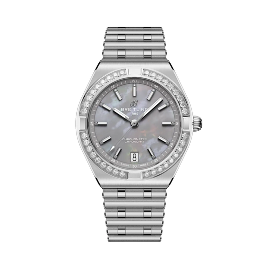 Breitling Chronomat Automatic 36 mm A10320591G1A1 – Vorderansicht bei Juwelier Krebber in Mönchengladbach-Rheydt