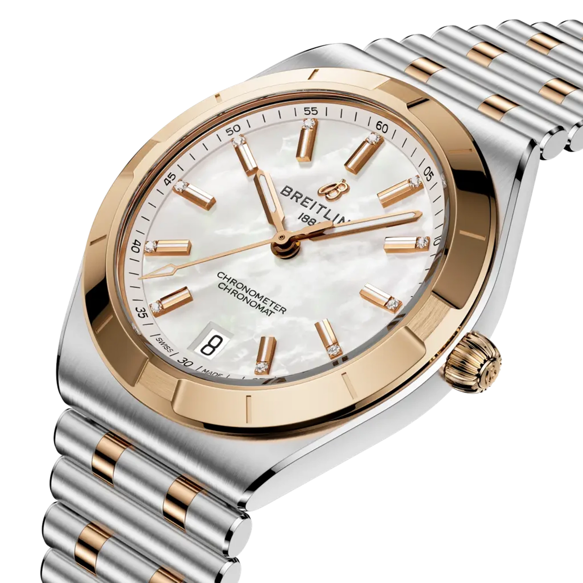 Breitling Chronomat Automatic 36 mm U10320101A1U1 – Perspektivansicht bei Juwelier Krebber in Mönchengladbach-Rheydt