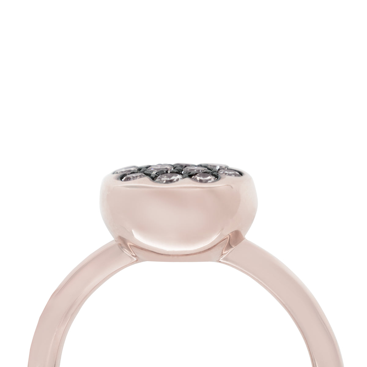 Krebber Colors Ring mit braunen Diamanten aus 18 Karat Gold bei Juwelier Krebber in Mönchengladbach-Rheydt – Dritte Produktansicht