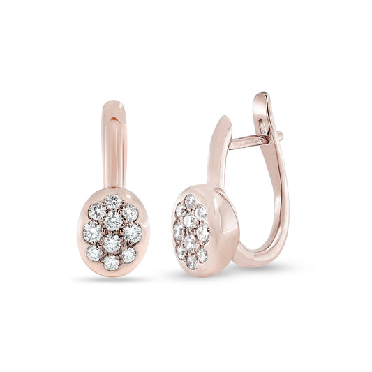 Krebber Colors Ohrhänger mit Diamanten aus 18 Karat Gold bei Juwelier Krebber in Mönchengladbach-Rheydt – Produktabbildung