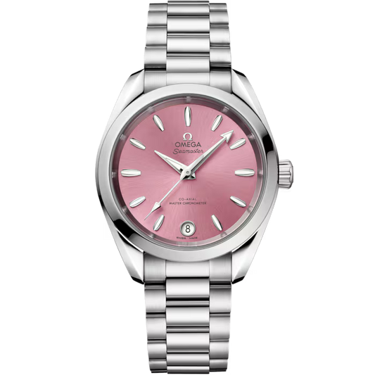 Omega Seamaster Aqua Terra Shades 34 mm, Stahl mit Stahlarmband bei Juwelier Krebber in Mönchengladbach-Rheydt