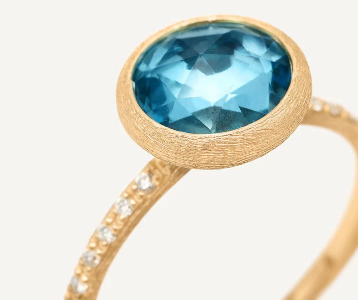 Ring aus Gold mit Topas und Diamanten – Marco Bicego bei Krebber in Rheydt