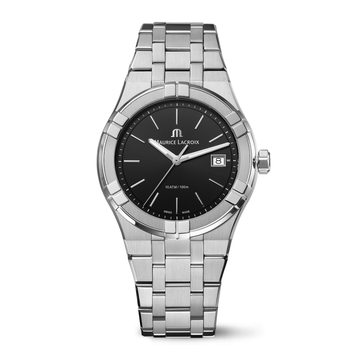 Maurice Lacroix AIKON QUARTZ DATE 40mm Uhr Juwelier Krebber Mönchengladbach Rheydt