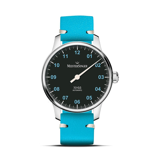 MeisterSinger Special №03 38mm Uhr Automatikwerk Juwelier Krebber Mönchengladbach Rheydt