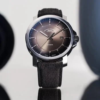Mühle Glashütte 29er Casual Samtbraun M1-25-78-300-VLB Uhr Juwelier Krebber Mönchengladbach Rheydt