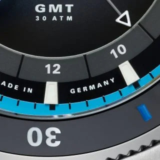 Mühle Glashütte Sportivo Travel-GMT M1-52-13-200 Uhr Juwelier Krebber Mönchengladbach Rheydt