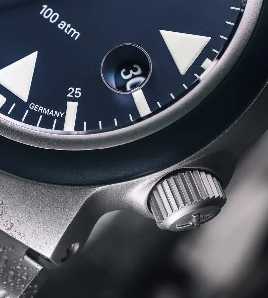 Mühle Glashütte Uhr S.A.R. Rescue-Timer nautikblau M1-41-02-MB-II Juwelier Krebber Mönchengladbach Rheydt