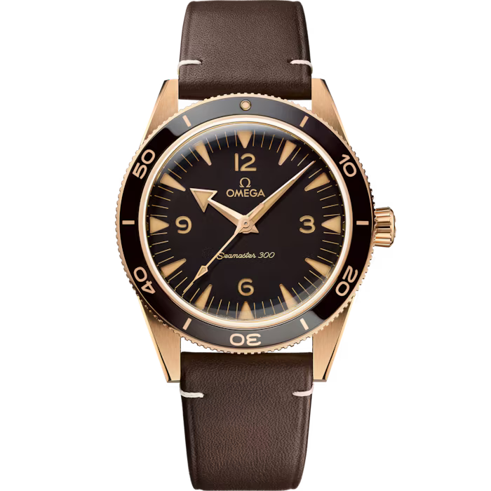 Omega - Seamaster 300 41 mm Herrenuhr Vorderansicht Referenz 234.92.41.21.10.001 bei Juwelier Krebber in Mönchengladbach-Rheydt