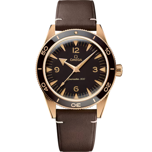 Omega - Seamaster 300 41 mm Herrenuhr Vorderansicht Referenz 234.92.41.21.10.001 bei Juwelier Krebber in Mönchengladbach-Rheydt