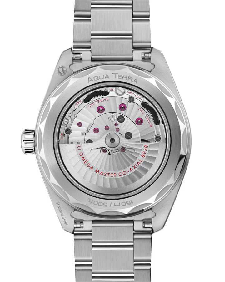 Omega - Seamaster Aqua Terra Worldtimer 43 mm Herrenuhr Gehäuseboden Referenz 220.10.43.22.03.001 bei Juwelier Krebber in Mönchengladbach-Rheydt