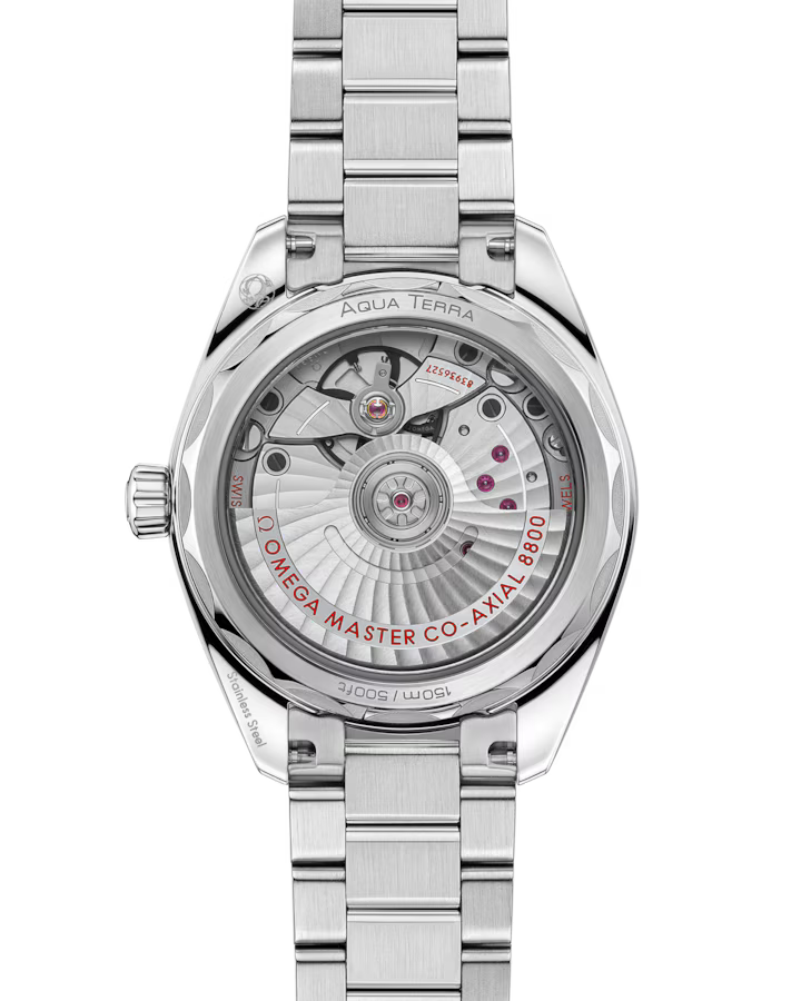 Omega Seamaster Aqua Terra Shades 34 mm, Stahl mit Stahlarmband bei Juwelier Krebber in Mönchengladbach-Rheydt