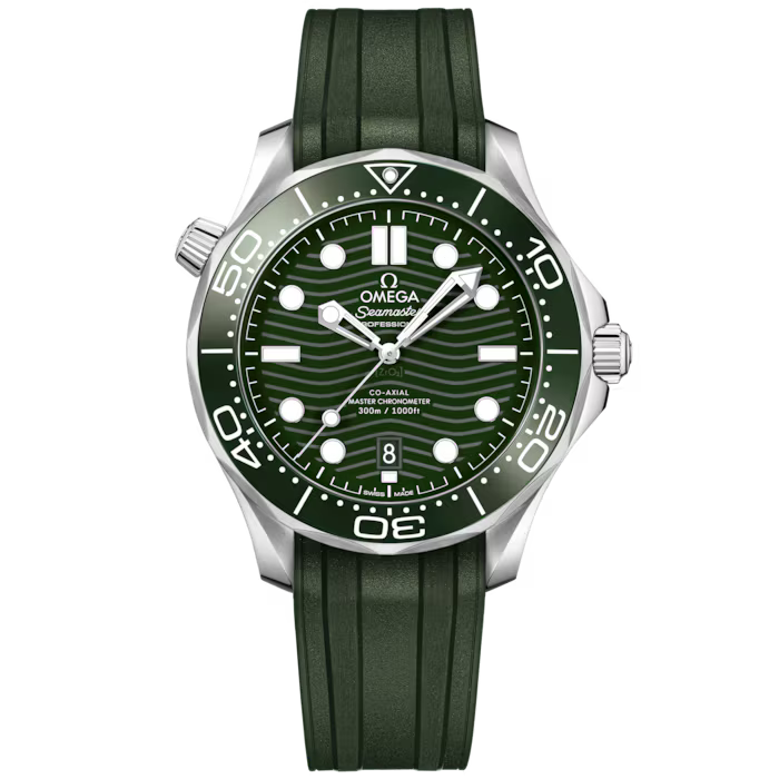 Omega - Seamaster Diver 300m 42 mm Herrenuhr Vorderansicht Referenz 210.32.42.20.10.001 bei Juwelier Krebber in Mönchengladbach-Rheydt