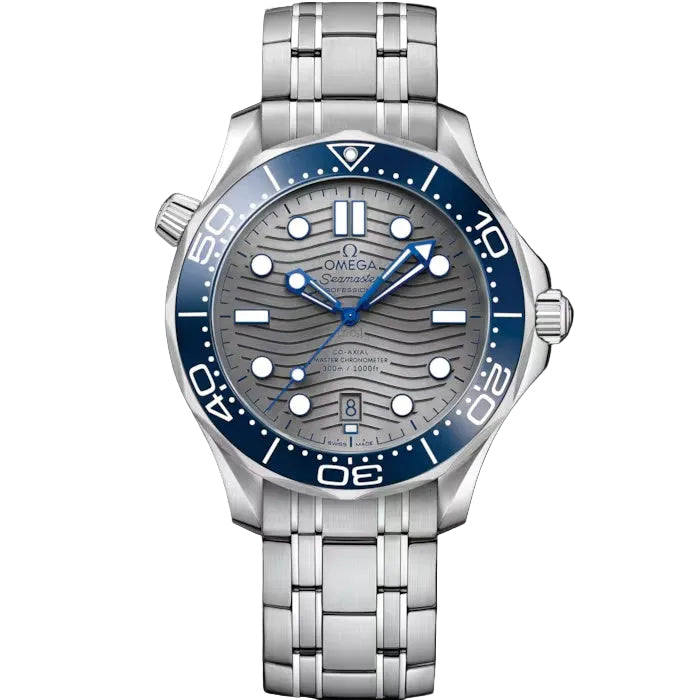 Omega Seamaster Diver 300m 42 mm Herrenuhr geschlossene Faltschließe Referenz 210.30.42.20.06.001 bei Juwelier Krebber in Mönchengladbach-Rheydt