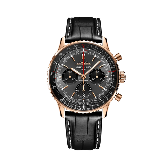 Breitling Navitimer B01 Chronograph 43 mm RB0138A11B1P1 – Vorderansicht bei Juwelier Krebber in Mönchengladbach-Rheydt