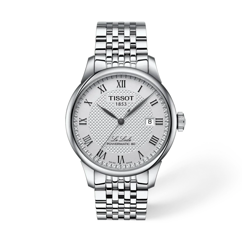 Tissot Le Locle 39,3 mm, Zifferblatt Weiß, Referenz T006.407.11.033.00, bei Juwelier Krebber in Mönchengladbach-Rheydt