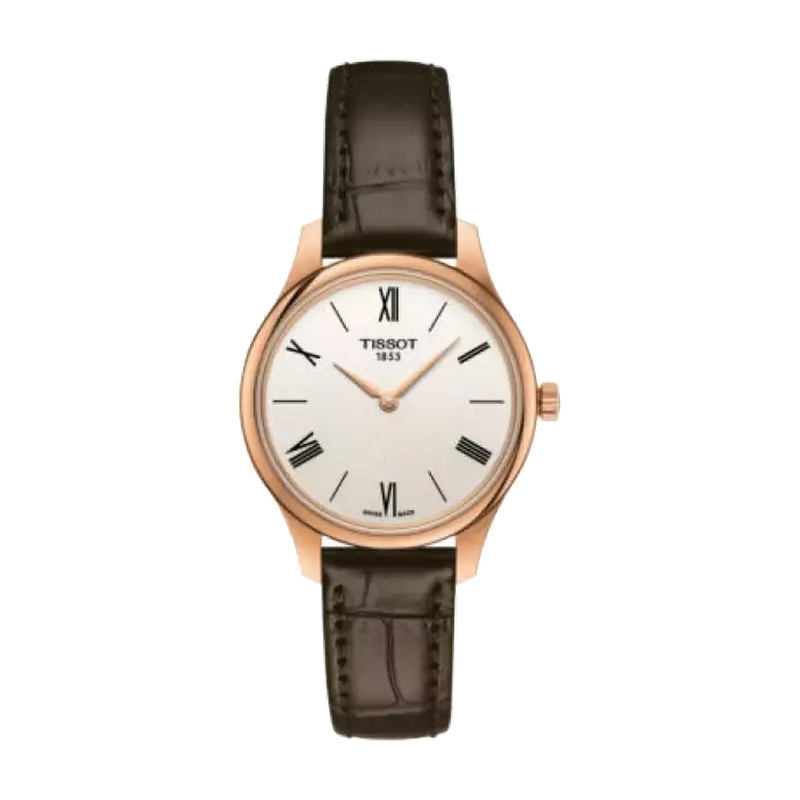 Tissot Tradition 5.5 Lady, Zifferblatt Silber, Referenz T063.209.36.038.00, bei Juwelier Krebber in Mönchengladbach-Rheydt