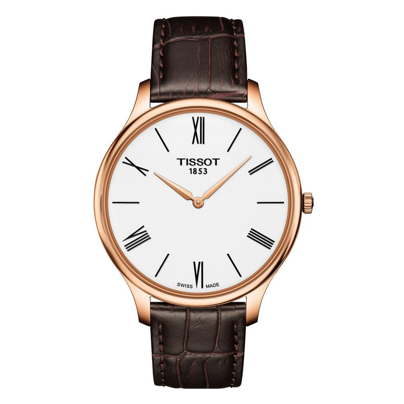 Tissot Tradition 5.5, Zifferblatt Weiß, Referenz T063.409.36.018.00, bei Juwelier Krebber in Mönchengladbach-Rheydt