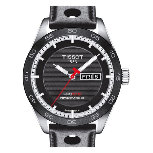 Tissot PRS 516 Automatic, Zifferblatt Schwarz, Referenz T100.430.16.051.00, bei Juwelier Krebber in Mönchengladbach-Rheydt