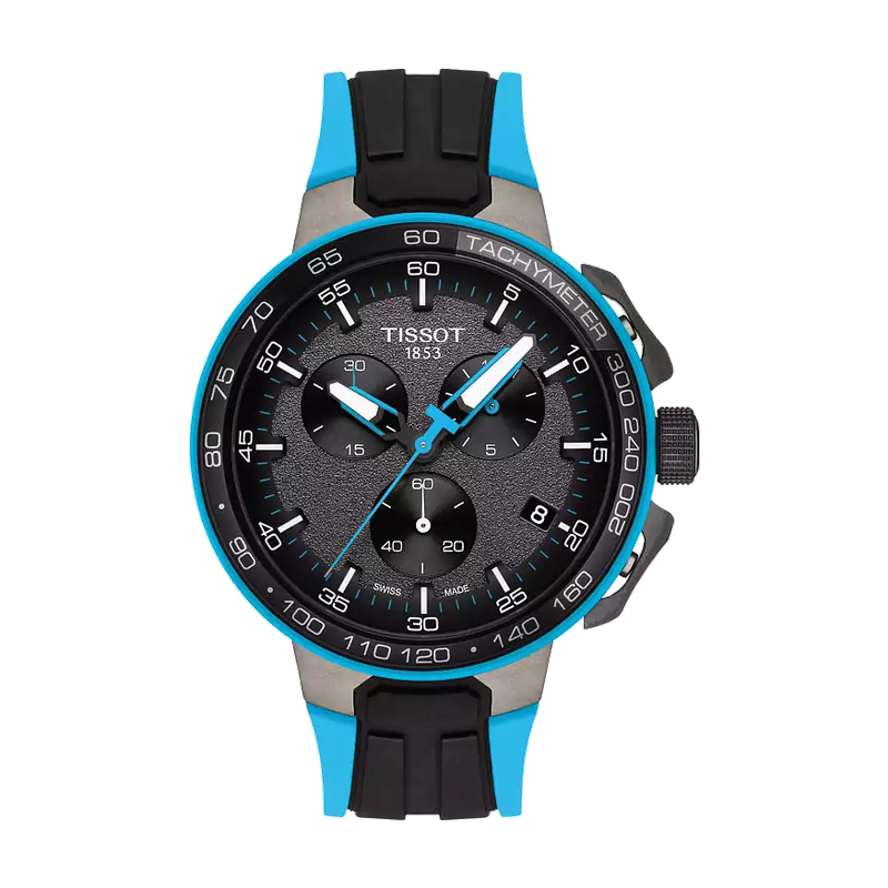 Tissot T-Race Chronograph, Zifferblatt Schwarz, Referenz T111.417.37.441.05, bei Juwelier Krebber in Mönchengladbach-Rheydt