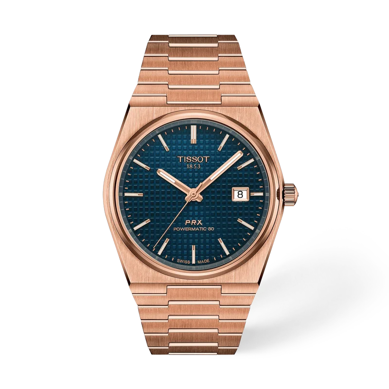 Tissot PRX Powermatic 80 40 mm, Zifferblatt Blau, Referenz T137.407.33.041.00, bei Juwelier Krebber in Mönchengladbach-Rheydt