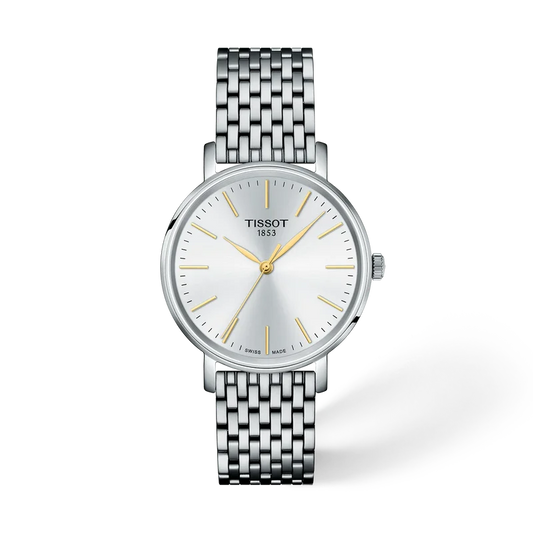 Tissot Everytime 34 mm, Zifferblatt Weiß, Referenz T143.210.11.011.01, bei Juwelier Krebber in Mönchengladbach-Rheydt
