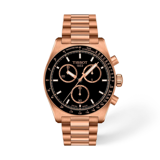 Tissot PR 516 Chronograph 40 mm, Zifferblatt Schwarz, Referenz T149.417.33.051.00, bei Juwelier Krebber in Mönchengladbach-Rheydt