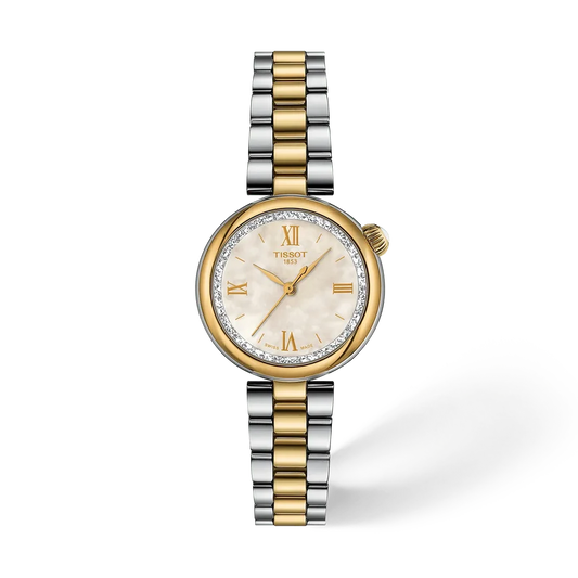 Tissot Desir 28 mm, Zifferblatt Perlmutt, Referenz T152.010.22.118.01, bei Juwelier Krebber in Mönchengladbach-Rheydt