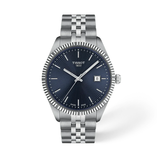 Tissot Ballade 40 mm, Zifferblatt Blau, Referenz T156.410.11.041.00, bei Juwelier Krebber in Mönchengladbach-Rheydt
