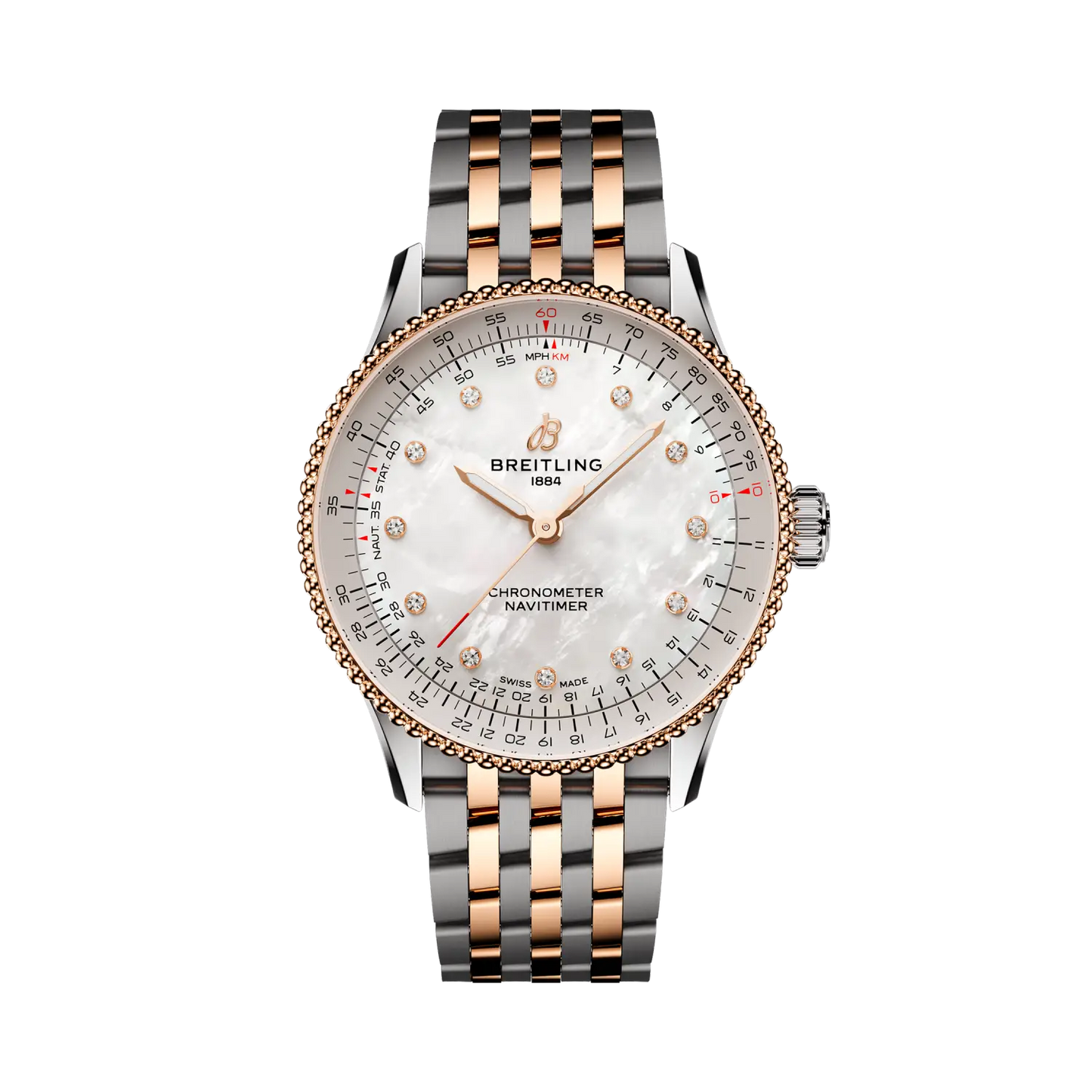 Navitimer Automatic 36 mm U17327211A1U1 – Vorderansicht bei Juwelier Krebber in Mönchengladbach-Rheydt